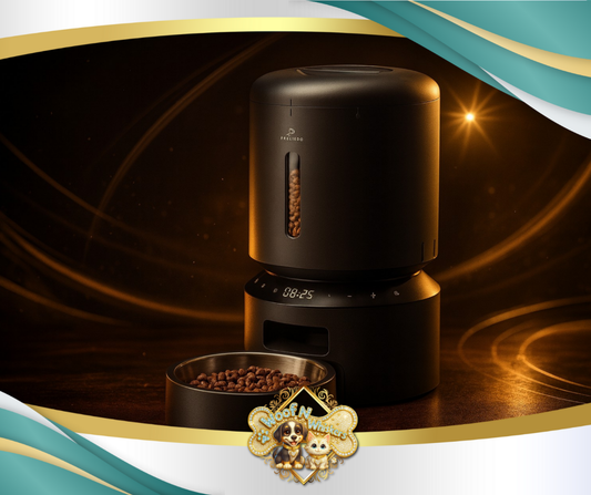 Automatic Cat Feeder Dog Food Dispenser Auto Timer Pet Feeding Tray, Low Food & Motion & Sound Alerts, 4L Basic